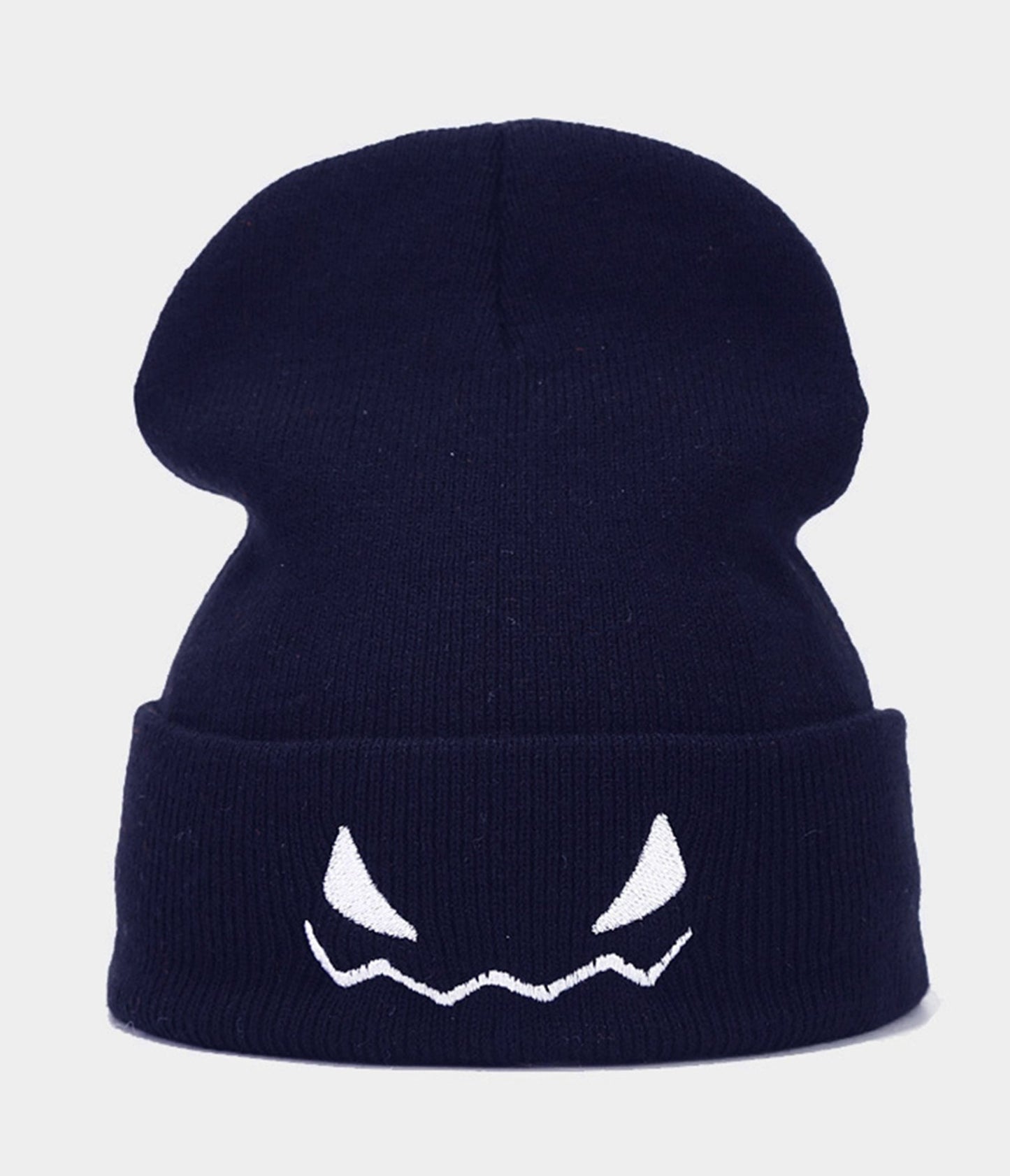 Black Jack - o - Lantern Beanie - Unique Vintage - Womens, ACCESSORIES, HATS