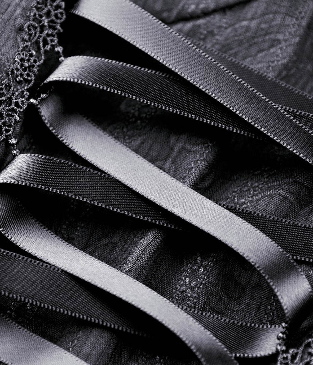 Black Lace Bolero - Unique Vintage - Womens, TOPS, KNIT TOPS