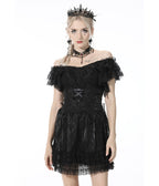 Black Lace Corset - Unique Vintage - Womens, ACCESSORIES, LINGERIE