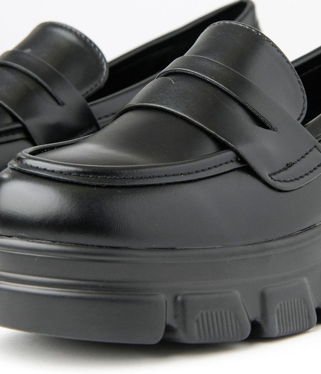 Black Oxford Shoes - Unique Vintage - Womens, SHOES, OXFORDS