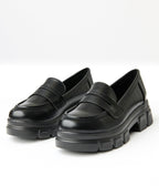 Black Oxford Shoes - Unique Vintage - Womens, SHOES, OXFORDS