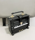 Black Piano Crossbody Bag - Unique Vintage - Womens, ACCESSORIES, HANDBAGS