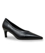 Black Pointed Toe Kitten Heels
