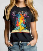 Black Retro Bookish Unisex Graphic Tee - Unique Vintage - Womens, GRAPHIC TEES, TEES