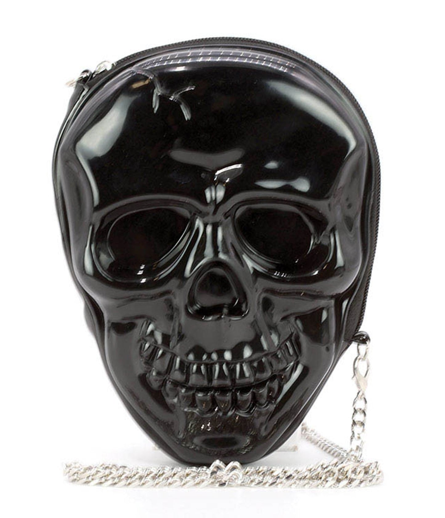 Black Skull Head Crossbody Bag - Unique Vintage - Womens, ACCESSORIES, HANDBAGS
