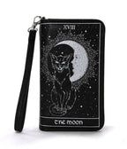 Black Tarot Card Theme Wallet - Unique Vintage - Womens, ACCESSORIES, HANDBAGS