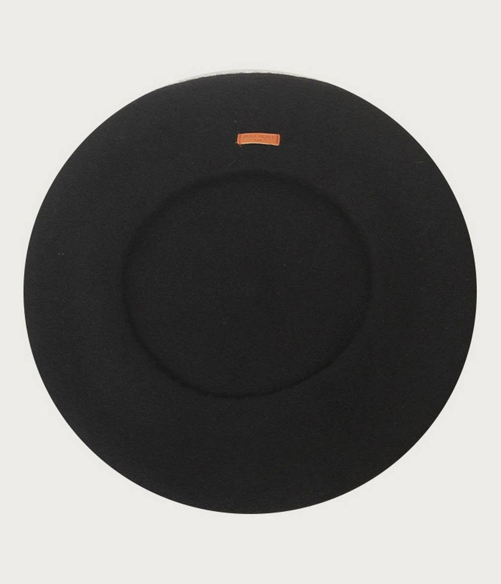 Black Wool Vintage Beret - Unique Vintage - Womens, ACCESSORIES, HATS