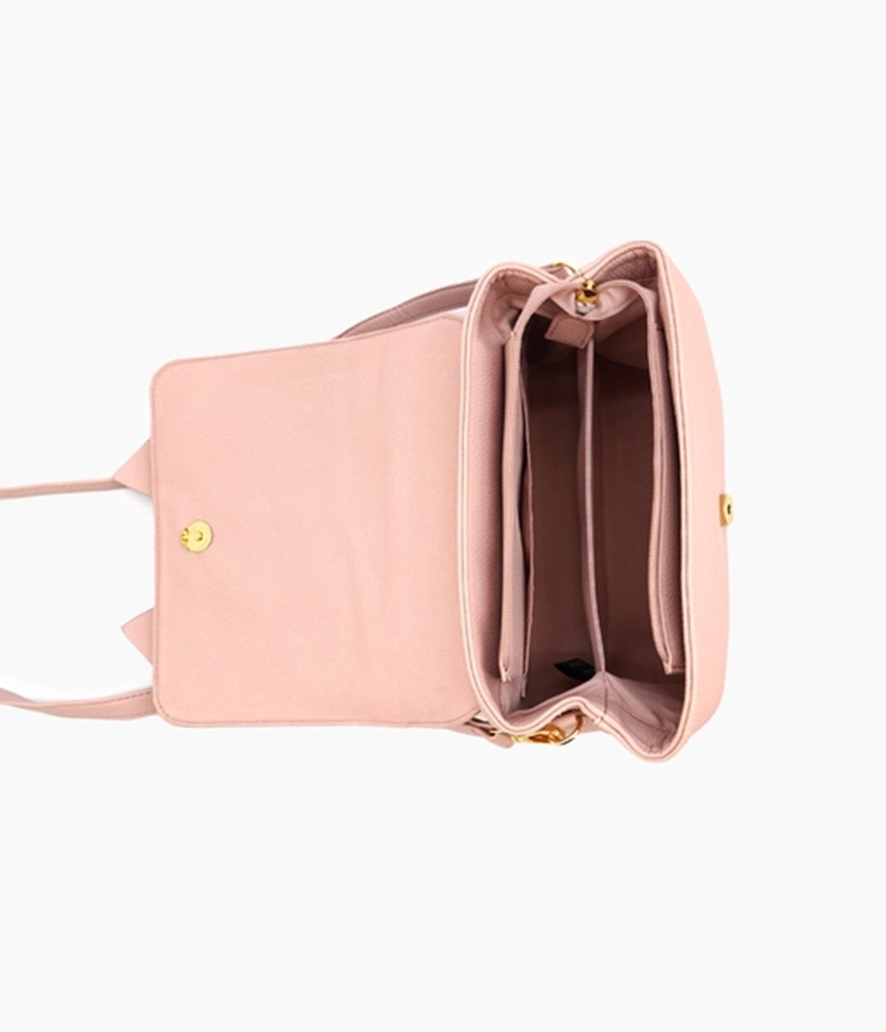 Blush Pink Bow Leatherette Handbag - Unique Vintage - Womens, ACCESSORIES, HANDBAGS