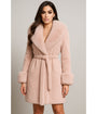 Blush Pink Velvet Dawn Coat