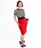Bonsai Kitten Red Devil Doll Bustle Skirt - Unique Vintage - Womens, BOTTOMS, SKIRTS