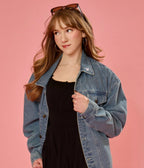 Cakeworthy 1990's Princess Denim Jacket - Unique Vintage - Womens, TOPS, OUTERWEAR