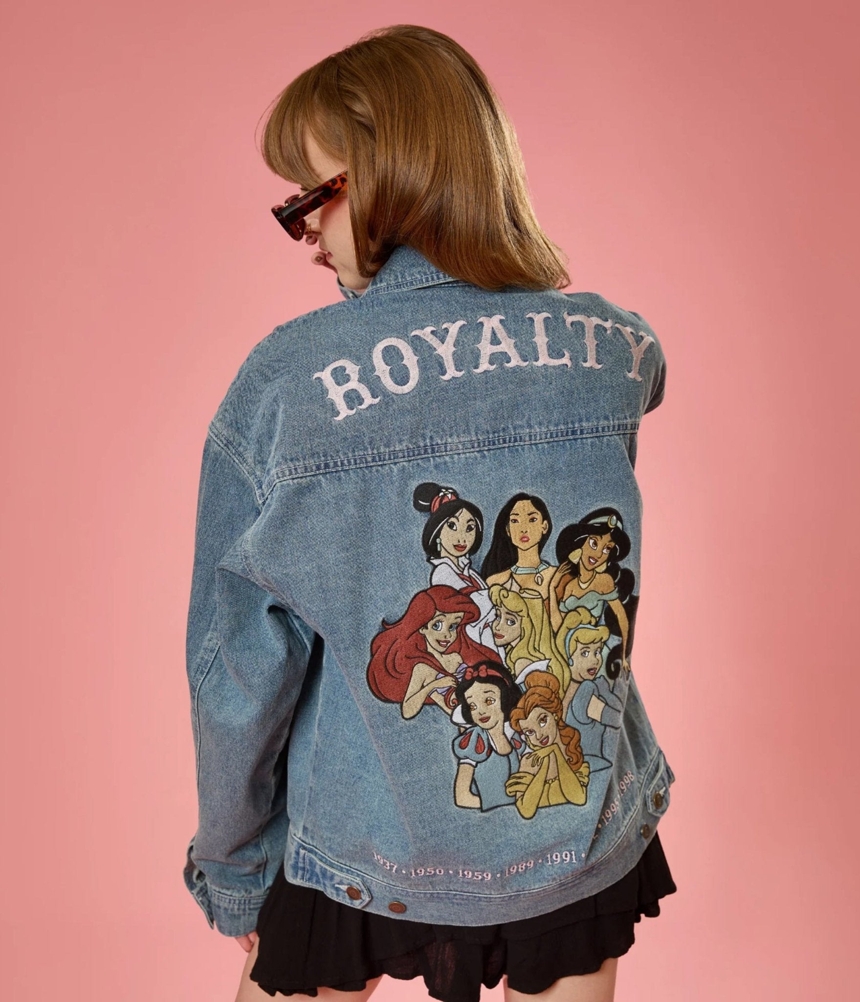Cakeworthy 1990's Princess Denim Jacket - Unique Vintage - Womens, TOPS, OUTERWEAR