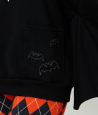 Cakeworthy Black Bat Minnie Ear Unisex Hoodie - Unique Vintage - Womens, TOPS, SWEATERS