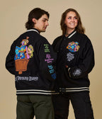 Cakeworthy Disney Muppet Treasure Island Varsity Jacket - Unique Vintage - Womens, TOPS, OUTERWEAR