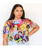 Cakeworthy Disney Princess Unisex Tee - Unique Vintage - Womens, GRAPHIC TEES, TEES