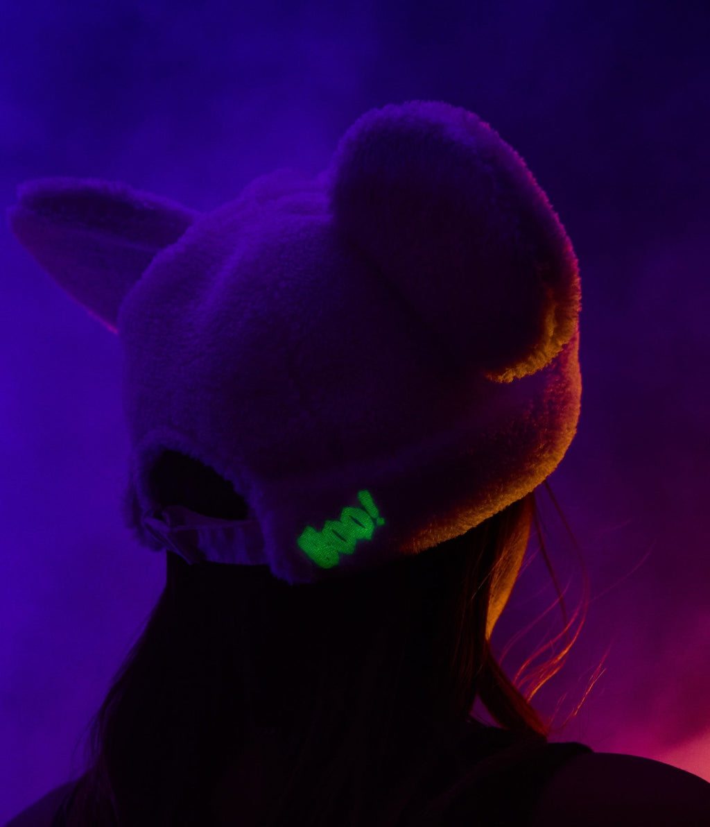 Cakeworthy Ghost Mickey Sherpa Beanie - Unique Vintage - Womens, TOPS, SHIRTS