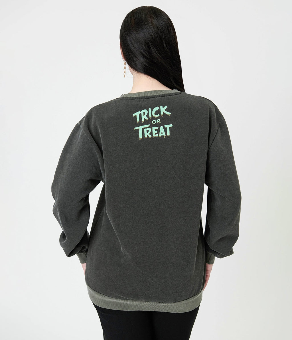 Cakeworthy Huey Dewey & Louie Halloween Unisex Graphic Sweatshirt - Unique Vintage - Womens, TOPS, SWEATERS