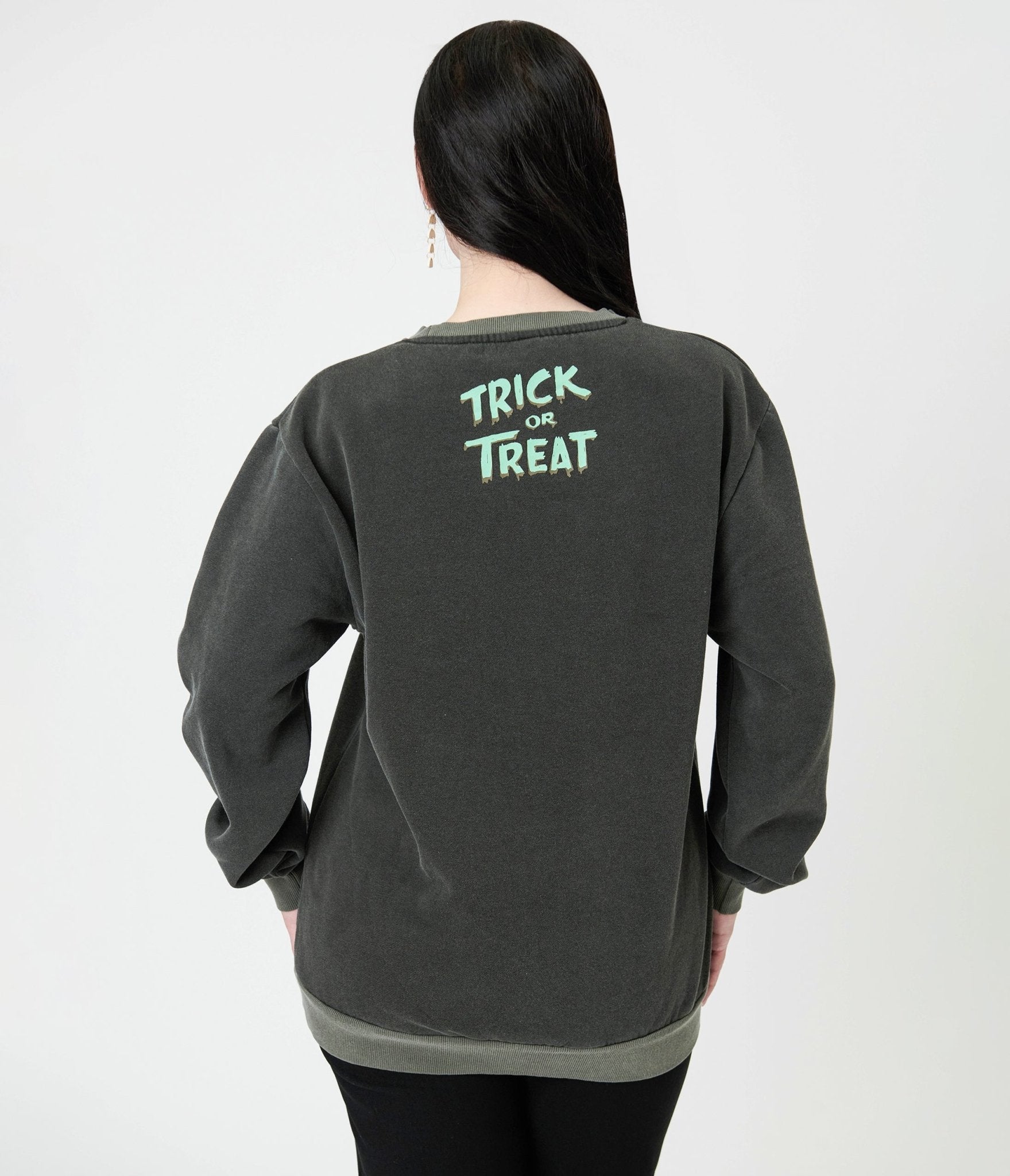 Cakeworthy Huey Dewey & Louie Halloween Unisex Graphic Sweatshirt - Unique Vintage - Womens, TOPS, SWEATERS