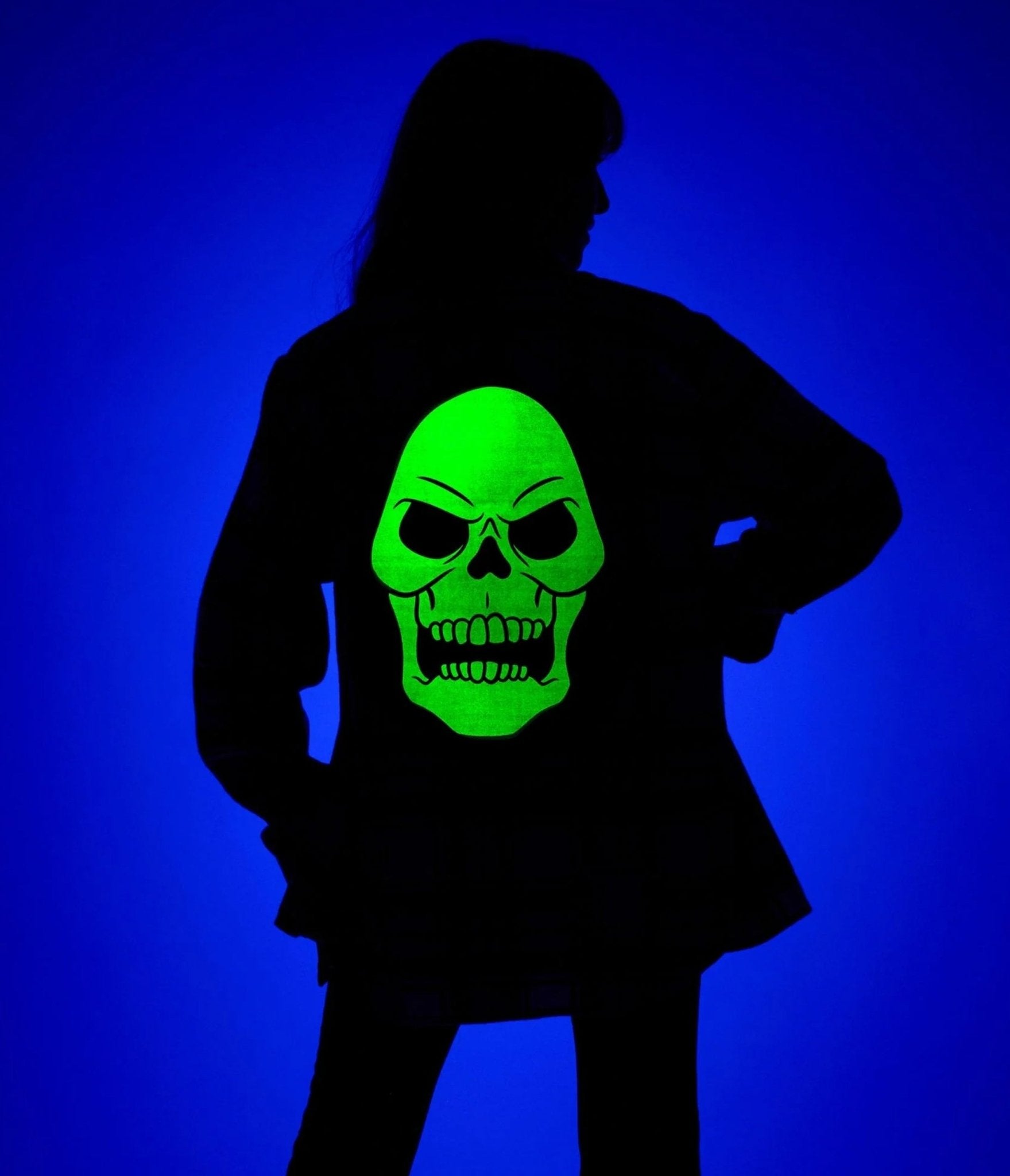 Cakeworthy Masters of the Universe Skeletor Flannel - Unique Vintage - Womens, GRAPHIC TEES, SWEATSHIRTS