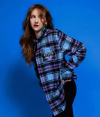 Cakeworthy Masters of the Universe Skeletor Flannel - Unique Vintage - Womens, GRAPHIC TEES, SWEATSHIRTS