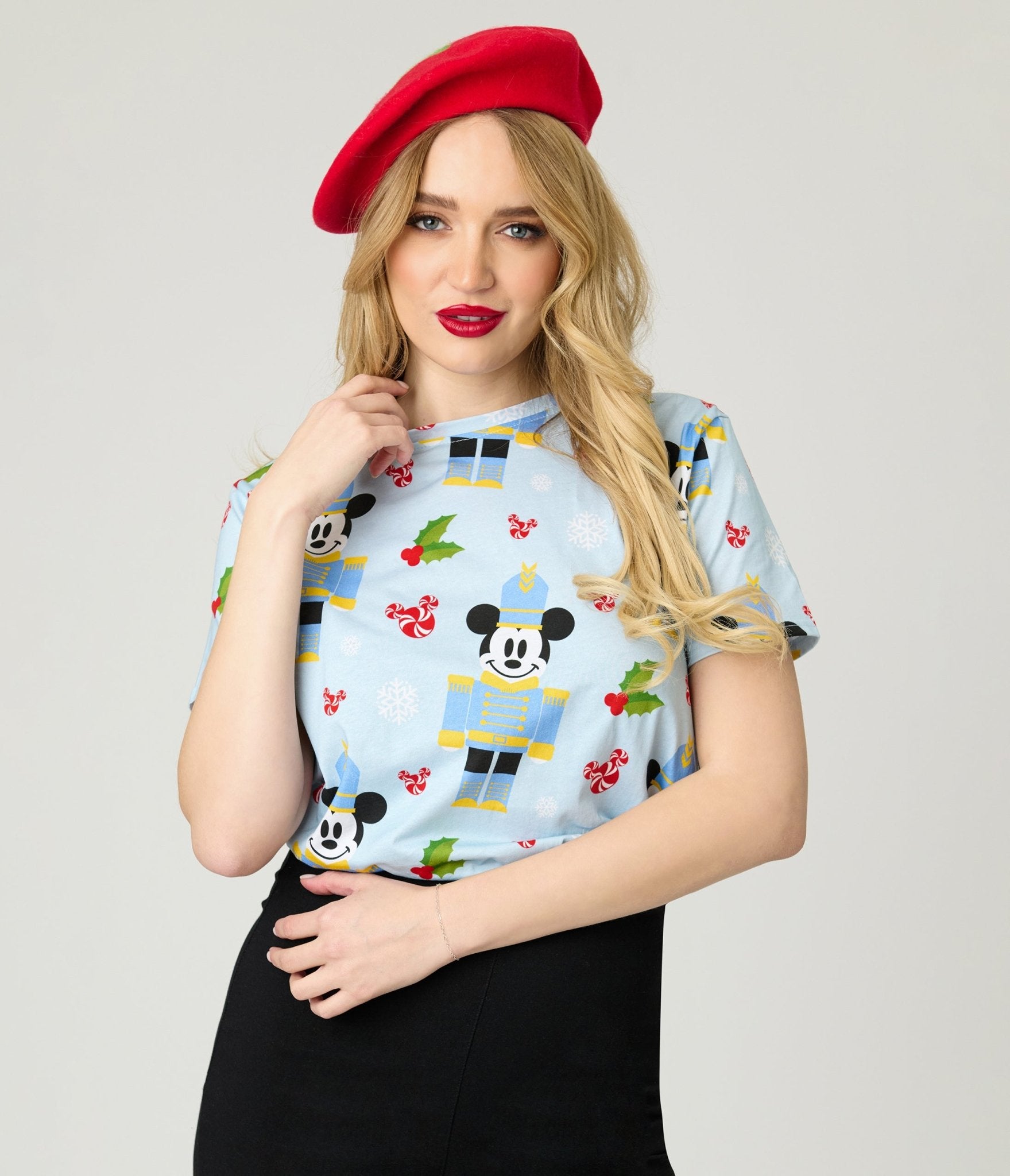 Cakeworthy Mickey Nutcracker Unisex Graphic Tee - Unique Vintage - Womens, GRAPHIC TEES, TEES