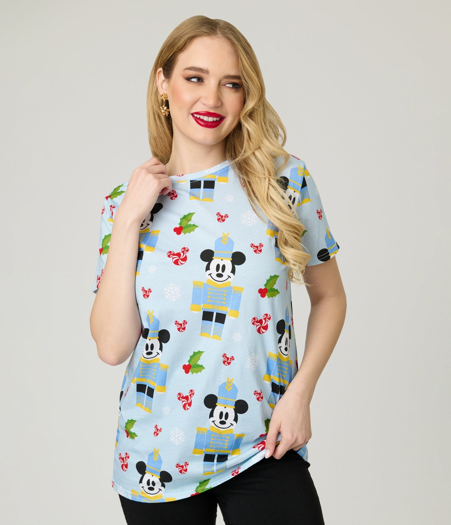 Cakeworthy Mickey Nutcracker Unisex Graphic Tee - Unique Vintage - Womens, GRAPHIC TEES, TEES