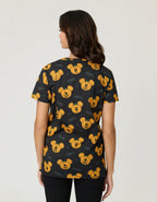 Cakeworthy Mickey Pumpkin Unisex Graphic Tee - Unique Vintage - Womens, TOPS, TEES