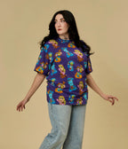 Cakeworthy Purple Muppet Treasure Island Unisex Tee - Unique Vintage - Womens, GRAPHIC TEES, TEES