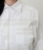 Cakeworthy White Glow in the Dark Mickey Ghost Flannel - Unique Vintage - Womens, TOPS, SHIRTS