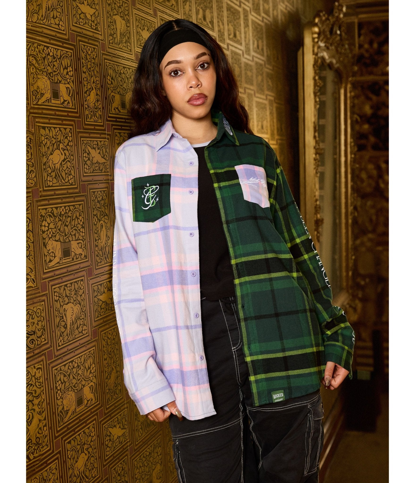 Cakeworthy Wicked For Good Flannel - Unique Vintage - Womens, TOPS, WOVEN TOPS