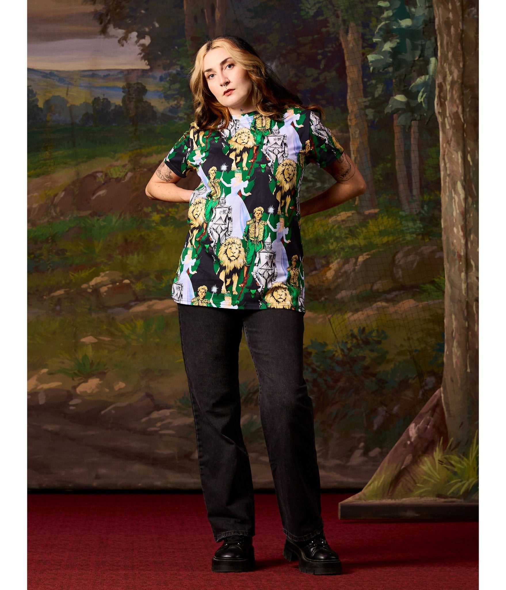 Cakeworthy Wicked Unisex Tee - Unique Vintage - Womens, GRAPHIC TEES, TEES