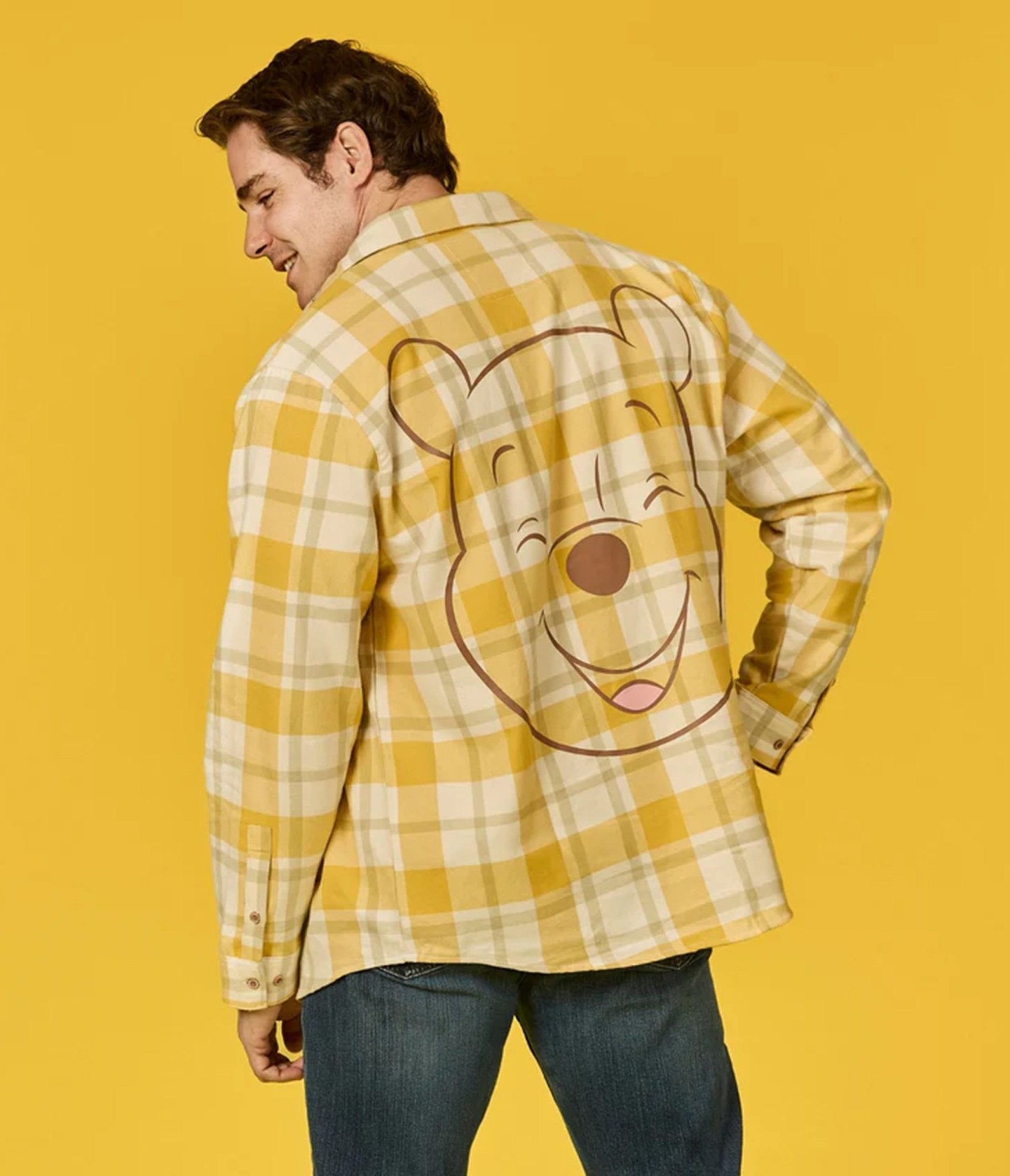 Cakeworthy Winnie the Pooh Flannel - Unique Vintage - Womens, TOPS, TEES
