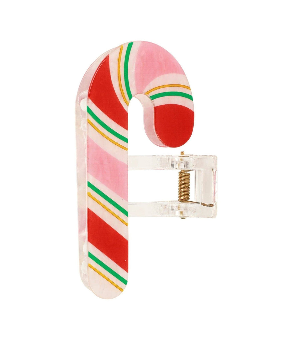 Candy Cane Hair Clip - Unique Vintage - Womens, ACCESSORIES, HAIR