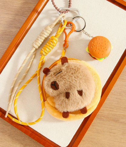 Capybara Plush Coin Bag Keychain - Unique Vintage - Womens, ACCESSORIES, GIFTS/HOME