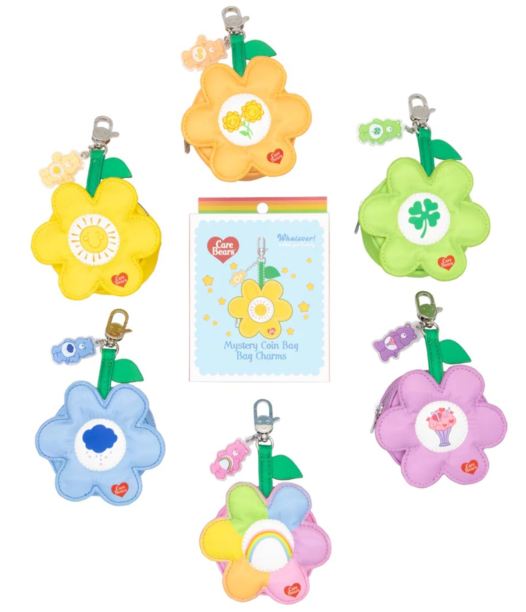 Care Bears Padded Flower Coin Bag Mystery Box - Unique Vintage - Womens, ACCESSORIES, GIFTS/HOME