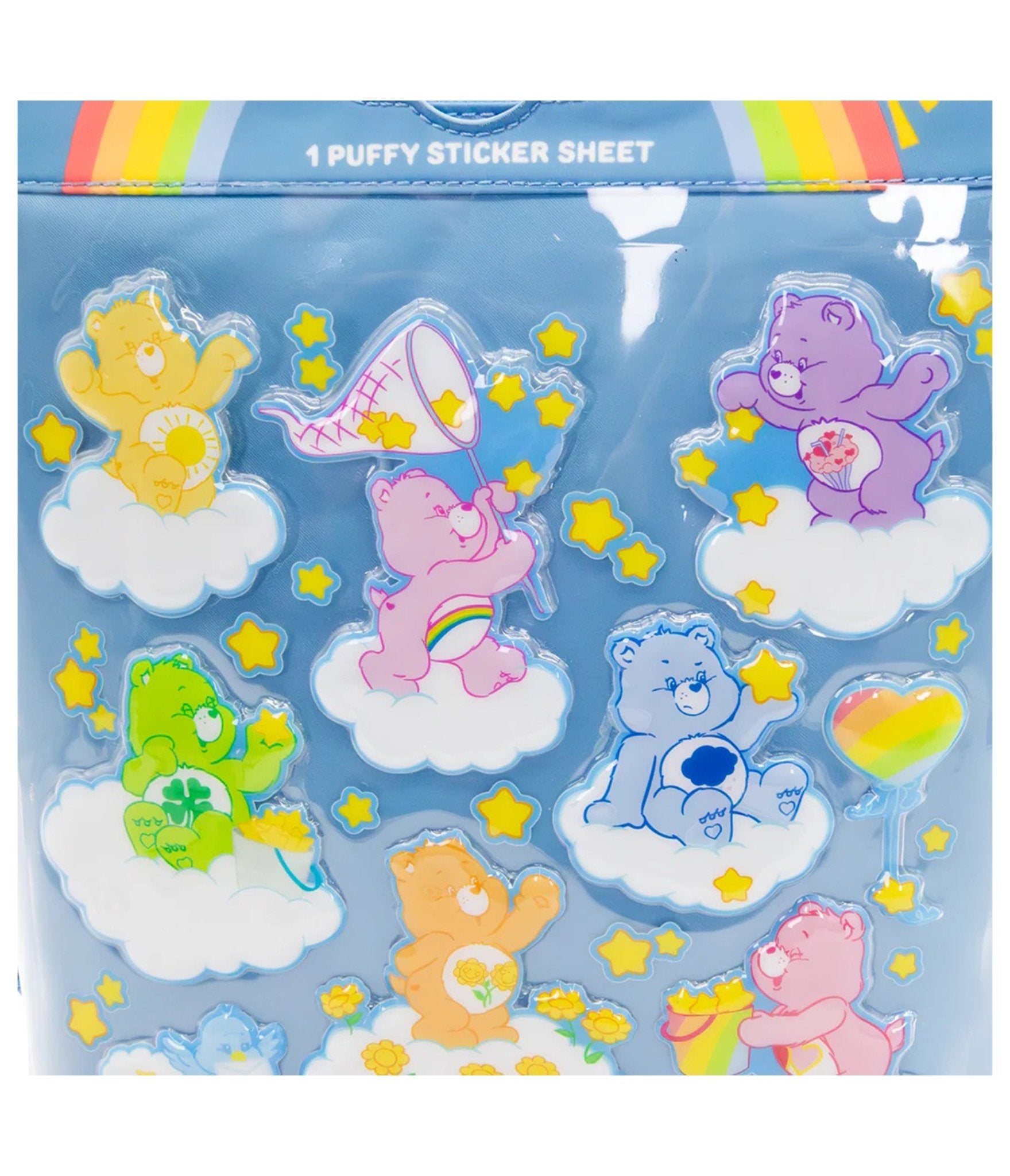 Care Bears Sticker Sheet Crossbody Bag - Unique Vintage - Womens, ACCESSORIES, HANDBAGS
