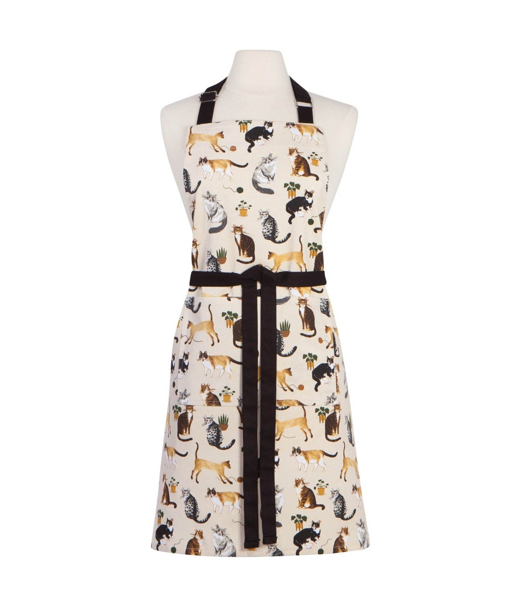 Cat Collective Chef Apron - Unique Vintage - Womens, ACCESSORIES, GIFTS/HOME