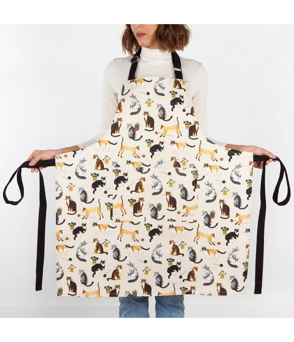 Cat Collective Chef Apron - Unique Vintage - Womens, ACCESSORIES, GIFTS/HOME