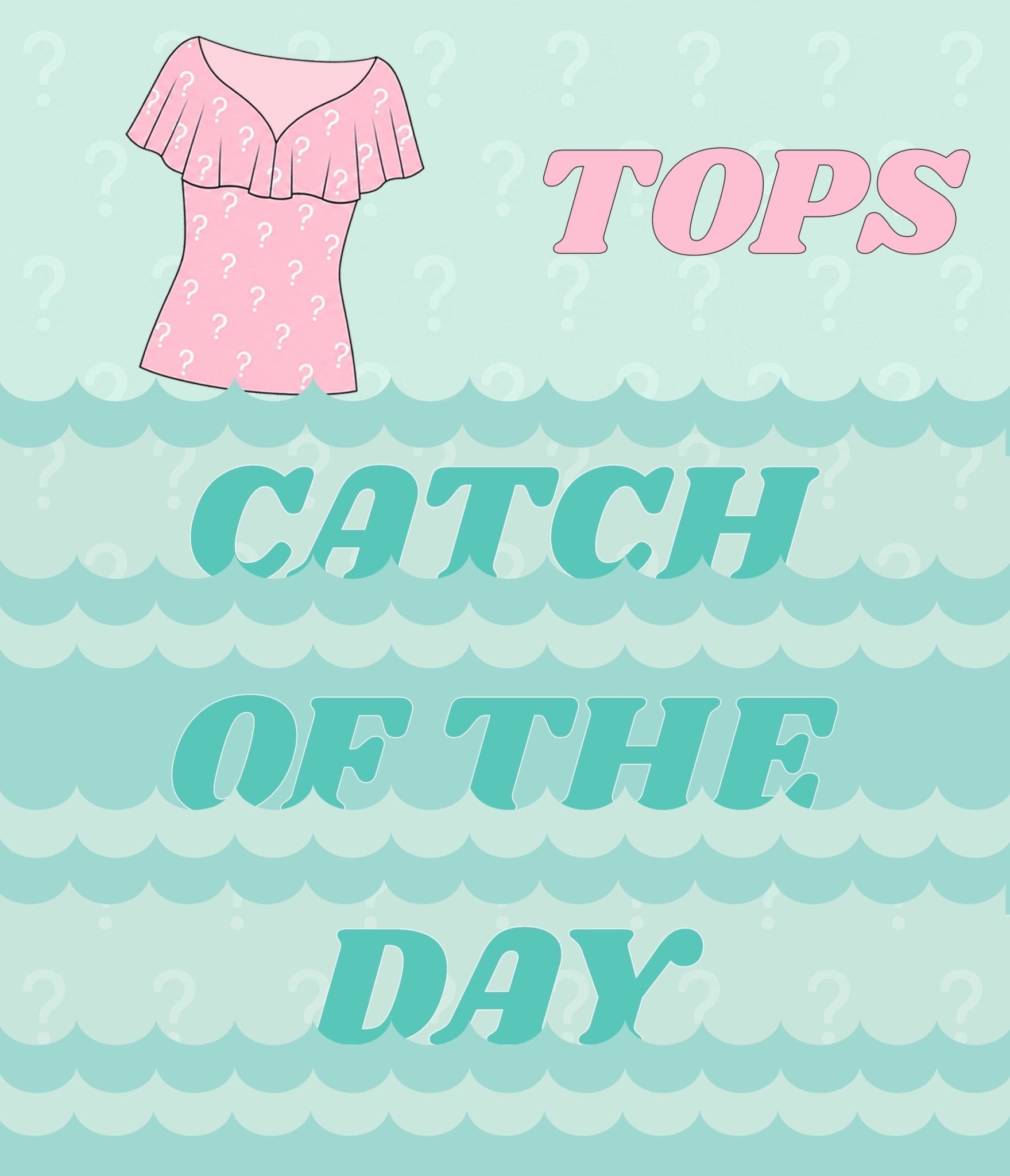 Catch of the Day - Tops - Unique Vintage - Womens, TOPS, COTD