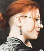 Cemetery Gates Dangle Earrings - Unique Vintage - Womens, ACCESSORIES, JEWELRY