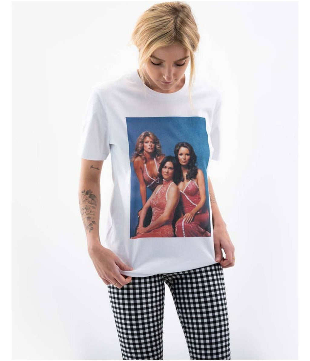 Charlie's Angels Unisex Graphic Tee - Unique Vintage - Womens, GRAPHIC TEES, TEES