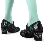 Chocolaticas® Spirit Board Mary Jane Pumps - Unique Vintage - Womens, SHOES, SANDALS