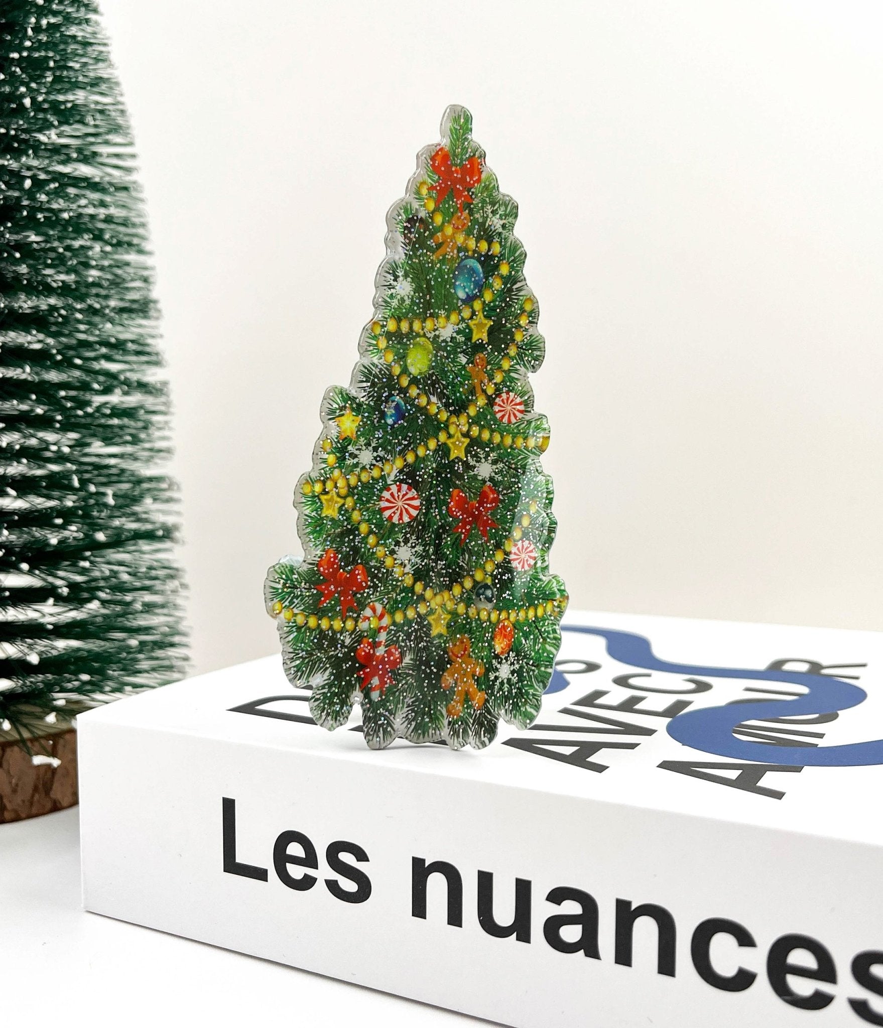 Christmas Tree Hair Clip