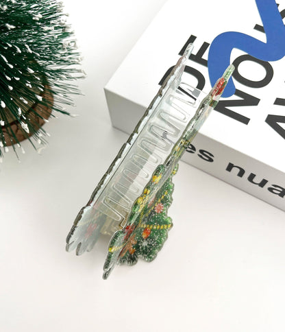 Christmas Tree Hair Clip - Unique Vintage - Womens, ACCESSORIES, HAIR