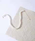 Chunky Faux Pearl Necklace - Unique Vintage - Womens, ACCESSORIES, JEWELRY