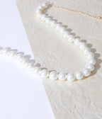 Chunky Faux Pearl Necklace - Unique Vintage - Womens, ACCESSORIES, JEWELRY