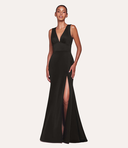 black empire waist formal dress Amazon.com: Ever-Pretty Summer A-Line V-Neck Formal Dress for Women Empire  Waist Chiffon Mother of the Bride Wedding Guest Dresses Black US4 :  Clothing, Shoes & Jewelry