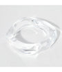 Clear Acetate Chunky Bangle