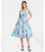 Cotton Candy Skies Heidi Dress - Unique Vintage - Womens, DRESSES, SWING