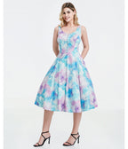 Cotton Candy Skies Heidi Dress - Unique Vintage - Womens, DRESSES, SWING